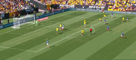 法国3-1哥伦比亚杜埃双响助球队取胜