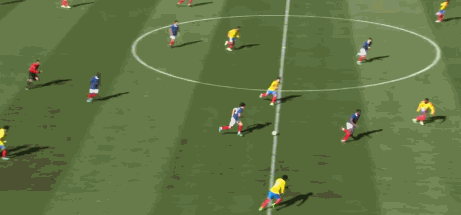 法国3-1哥伦比亚杜埃双响助球队取胜